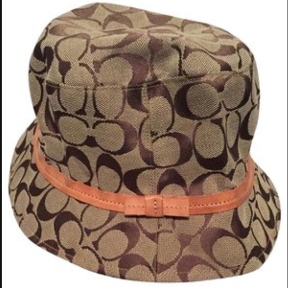 AUTHENTIC COACH Signature C Vintage Bucket Hat - Picture 1 of 7